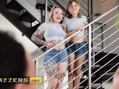 Coco lovelock kaiia eve caught by karen in steamy threesome - big tits, lesbian scissoring pussy play