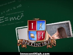 InnocentHigh - Blonde Schoolgirl Fucked Hard By Her Prof